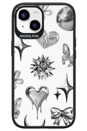 Silver Zone Transparent - Apple iPhone 14