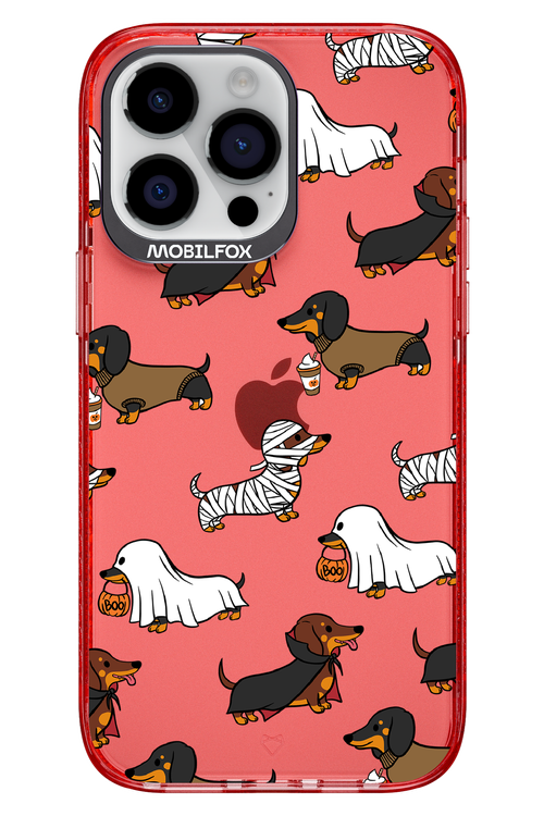 Scary Dachshund (Transparent) - Apple iPhone 14 Pro Max
