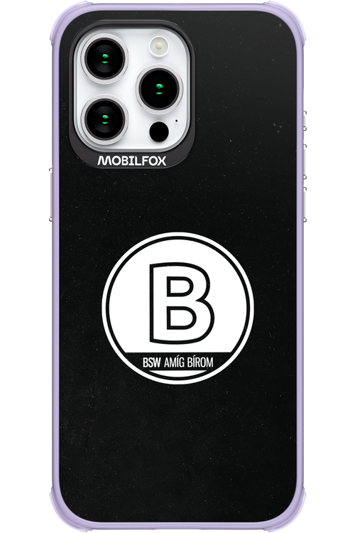 Amig bírom Black - Apple iPhone 15 Pro Max