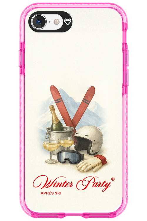 Winter Ski Party - Apple iPhone SE 2022