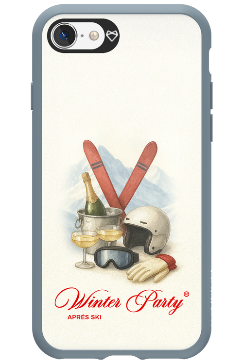 Winter Ski Party - Apple iPhone SE 2022