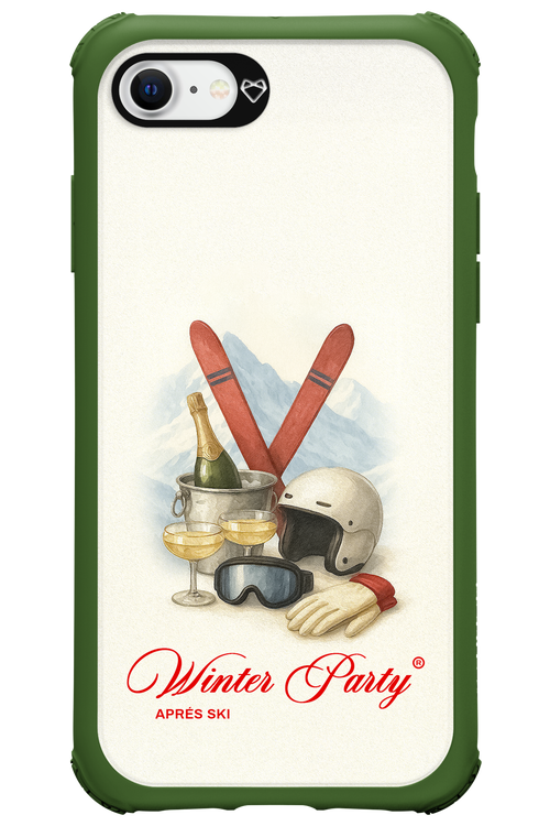 Winter Ski Party - Apple iPhone SE 2022