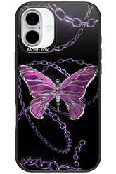 Butterfly Necklace - Apple iPhone 16 Plus