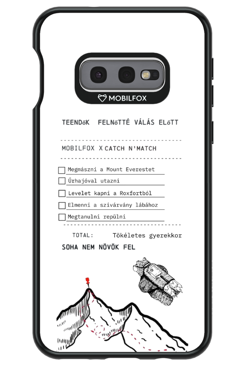 teendők felnőtté válás előtt - Samsung Galaxy S10e