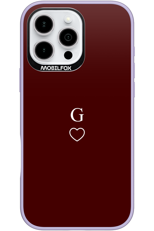 G Burgundia 2.0 - Apple iPhone 16 Pro Max