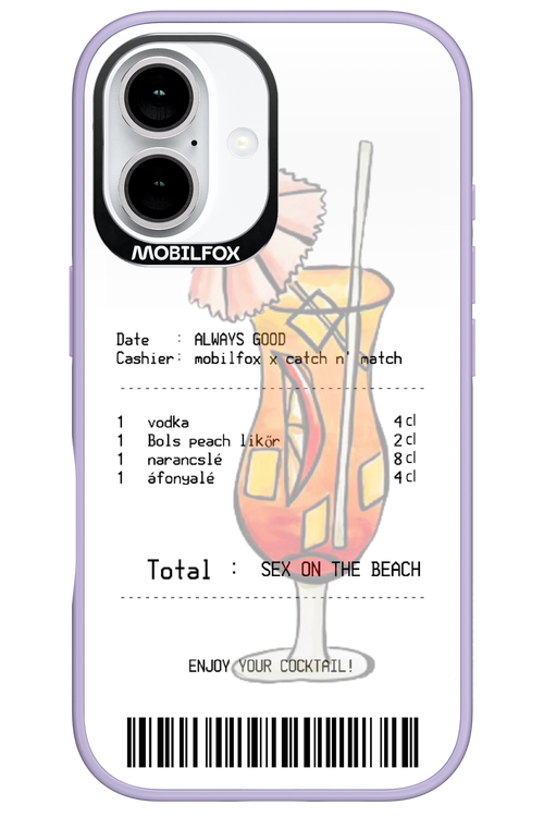 sex on the beach koktél - Apple iPhone 16