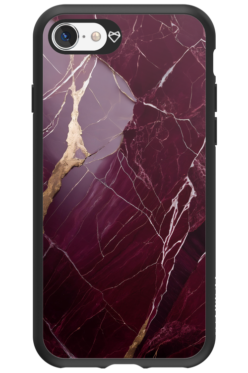 Burgundy Marble 2.0 - Apple iPhone SE 2020