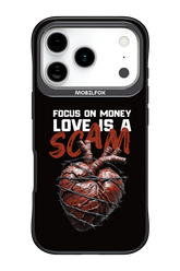 Focus on money, love is a scam - Apple iPhone 17 Pro