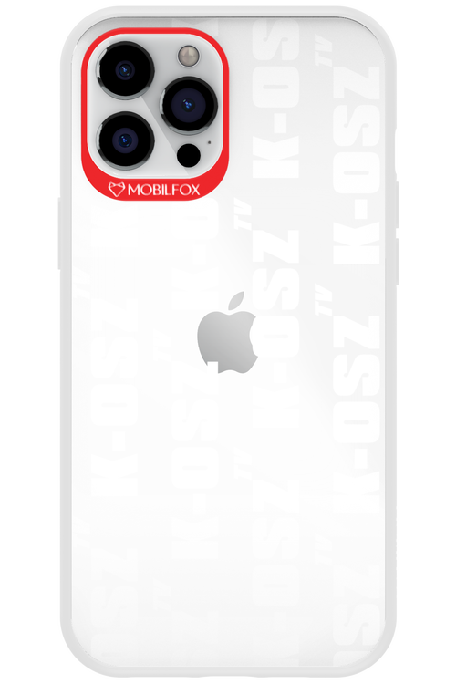 K-osz Transparent White - Apple iPhone 12 Pro Max