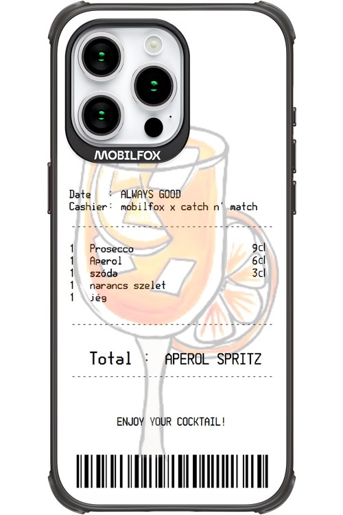 aperol spritz koktél - Apple iPhone 15 Pro Max