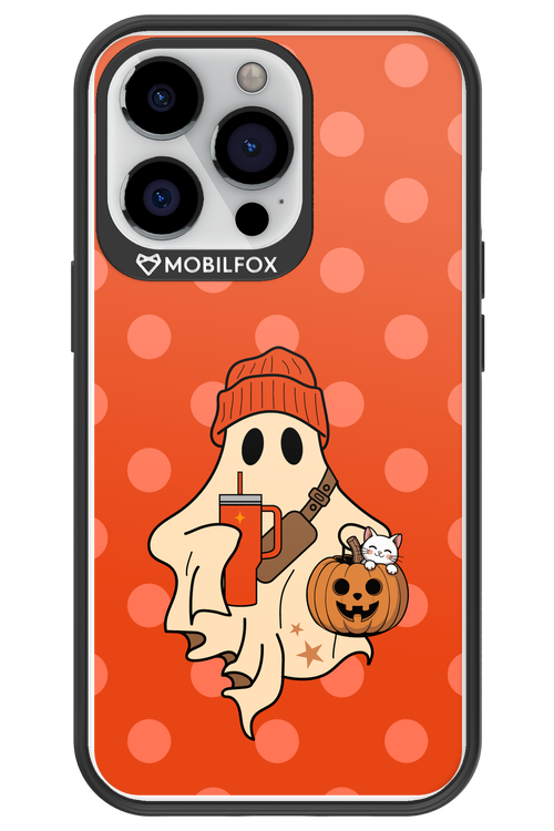 Ghost Girl (Orange) - Apple iPhone 13 Pro