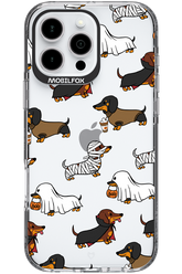 Scary Dachshund (Transparent) - Apple iPhone 16 Pro Max
