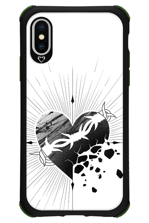Fekete Szív 2.0 - Apple iPhone X