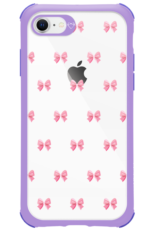 Pinky Bow - Apple iPhone 8