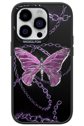 Butterfly Necklace - Apple iPhone 14 Pro