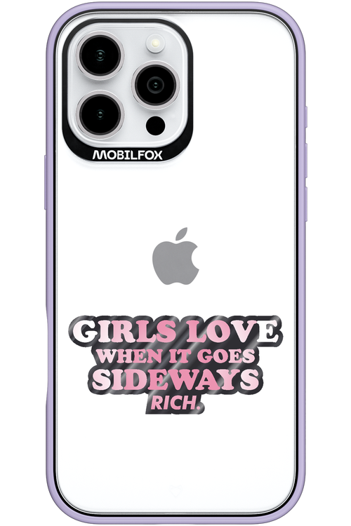 When it goes sideways - Apple iPhone 16 Pro Max