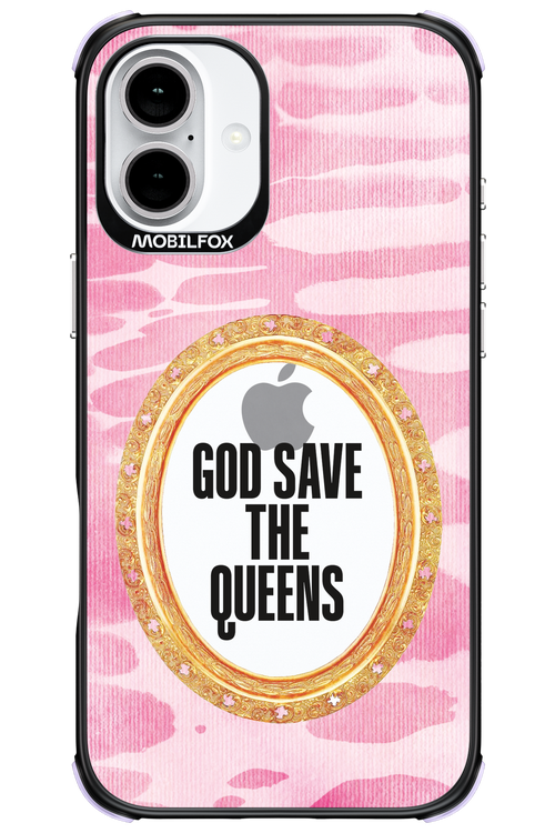 GOD SAVE THE QUEENS MIRROR - Apple iPhone 16 Plus