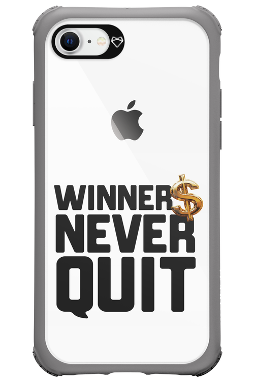 Winners Never Quit - Apple iPhone 8
