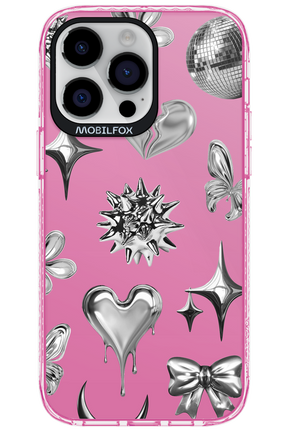 Silver Zone Transparent - Apple iPhone 14 Pro Max