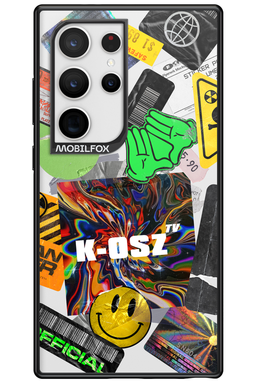 K-osz Sticker Transparent - Samsung Galaxy S24 Ultra