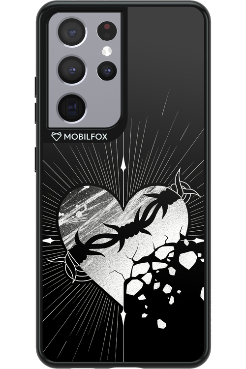 Fehér Szív 2.0 - Samsung Galaxy S21 Ultra