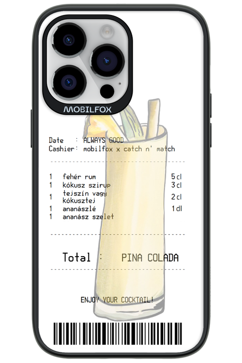 pina colada koktél - Apple iPhone 14 Pro Max