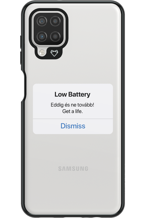 Very Low Battery - Samsung Galaxy A12