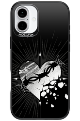 Fehér Szív - Apple iPhone 16 Plus