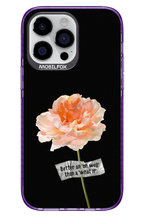 Flower Black - Apple iPhone 14 Pro Max