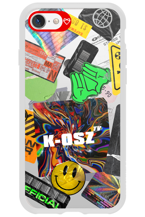 K-osz Sticker Transparent - Apple iPhone 7