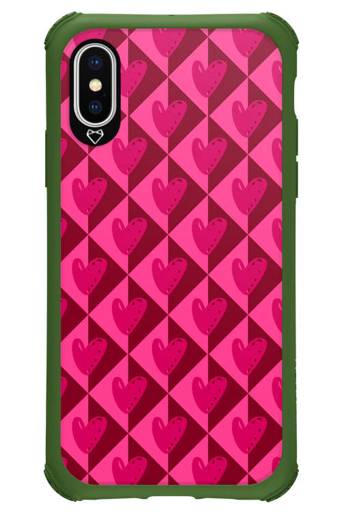 Holiday Heartss - Apple iPhone XS