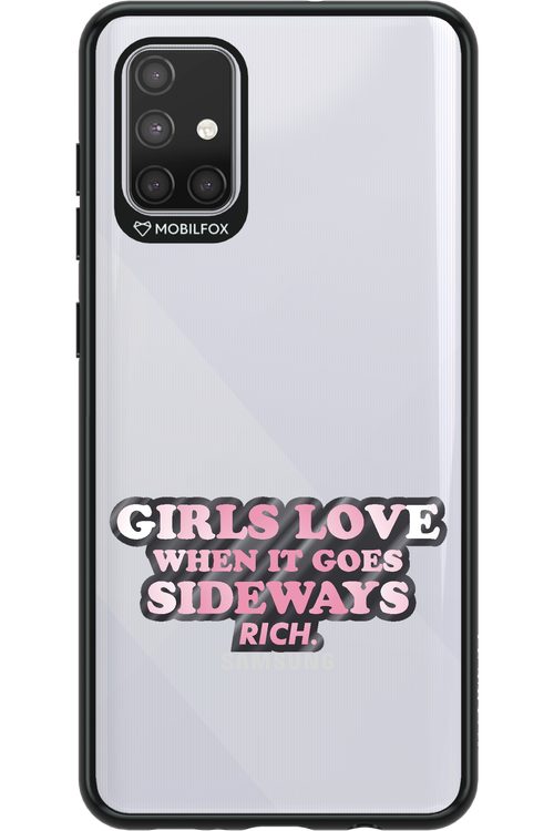 When it goes sideways - Samsung Galaxy A71