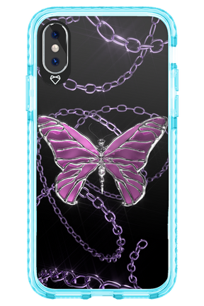 Butterfly Necklace - Apple iPhone X