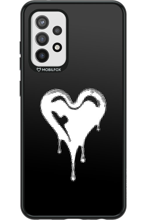 Heart Black - Samsung Galaxy A72