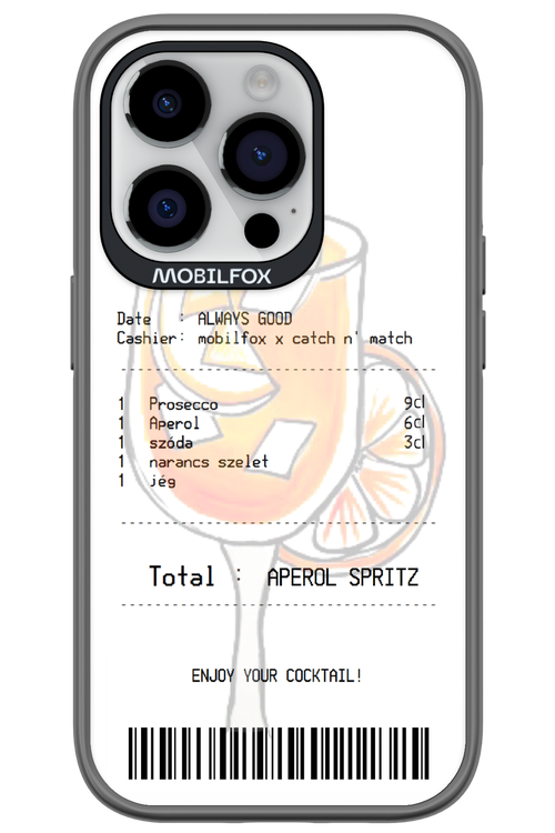 aperol spritz koktél - Apple iPhone 14 Pro