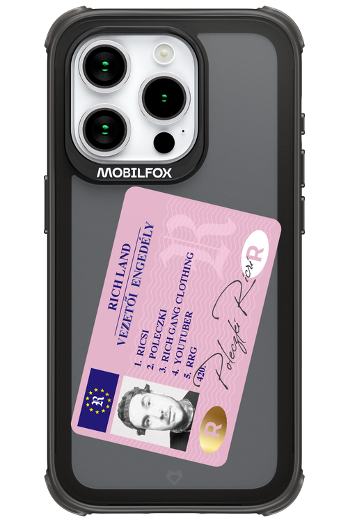 Vezetői engedély - Apple iPhone 15 Pro