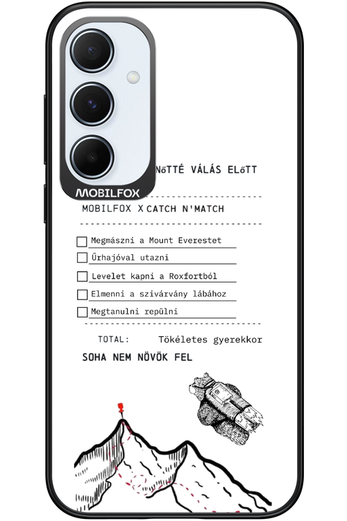 teendők felnőtté válás előtt - Samsung Galaxy A55