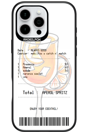 aperol spritz koktél - Apple iPhone 16 Pro Max