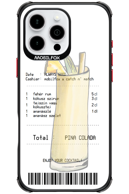 pina colada koktél - Apple iPhone 16 Pro Max