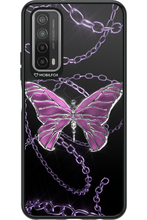 Butterfly Necklace - Huawei P Smart 2021