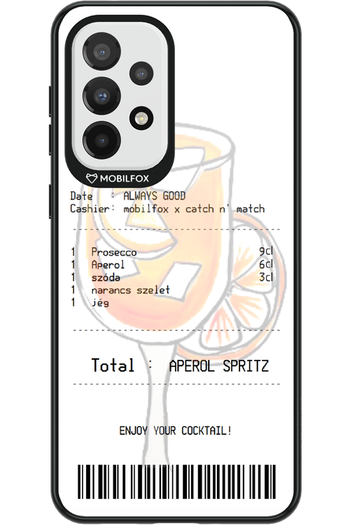 aperol spritz koktél - Samsung Galaxy A33