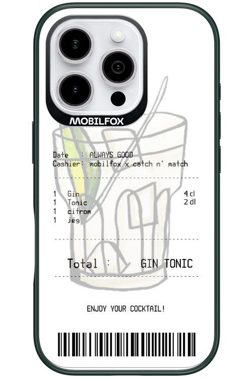 gin tonik - Apple iPhone 16 Pro