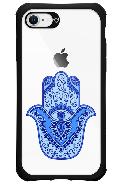 Hamsa Blue - Apple iPhone 8