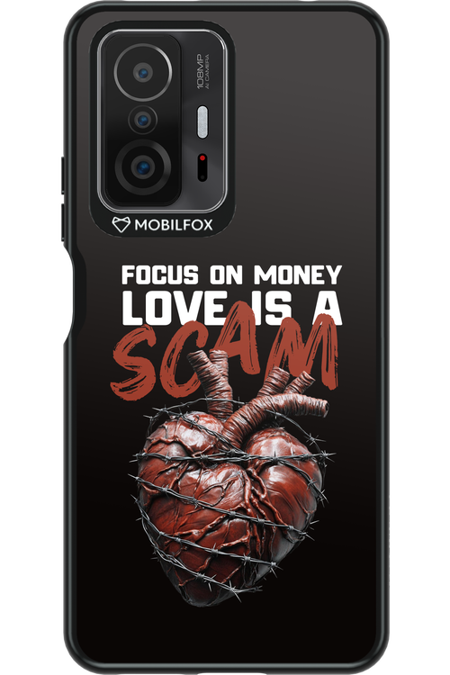Focus on money, love is a scam - Xiaomi Mi 11T Pro
