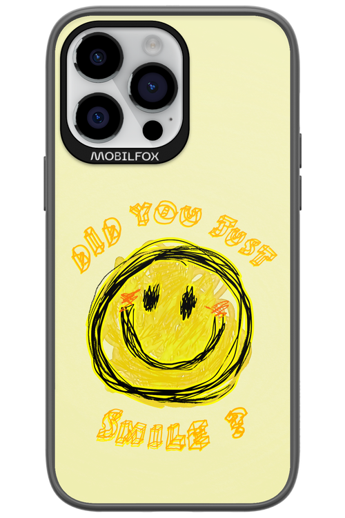 Crayon Smiley - Apple iPhone 14 Pro Max