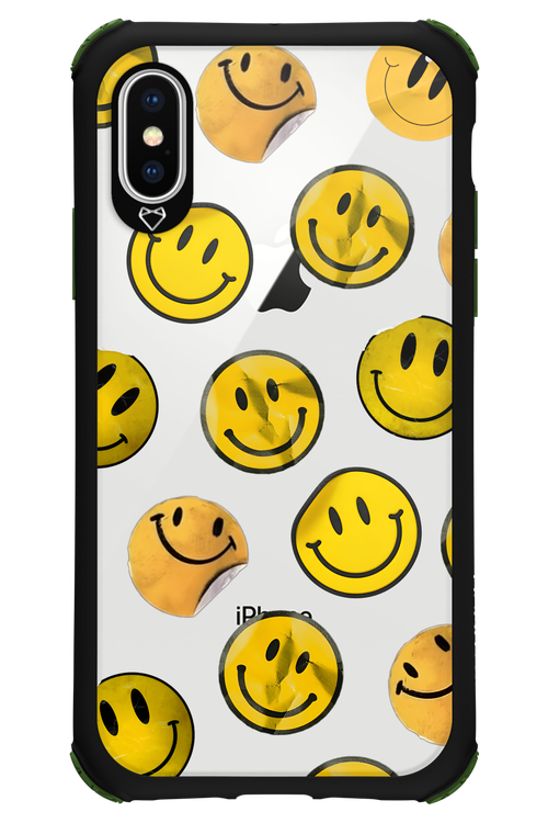 Sticker Smiley - Apple iPhone X