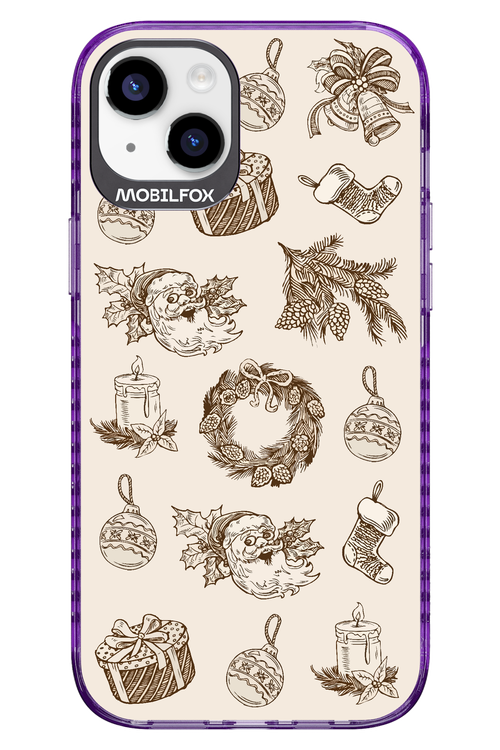 Christmas Paper - Apple iPhone 14 Plus