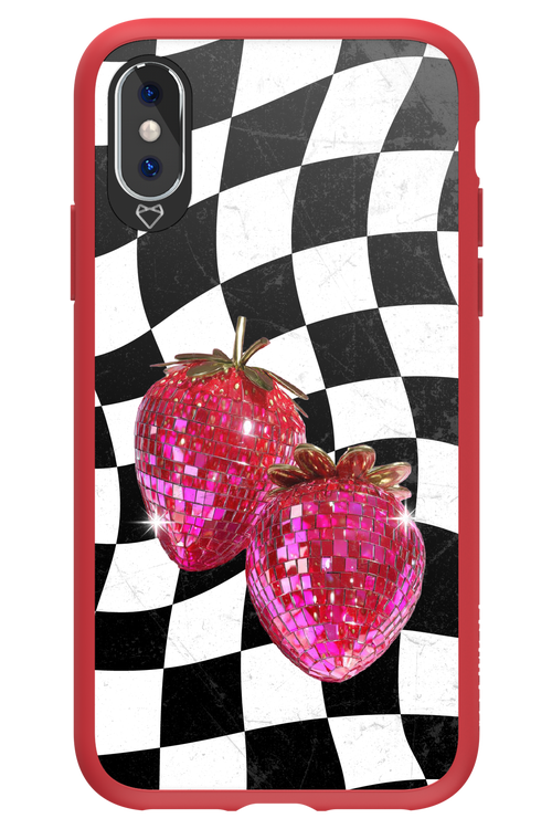 Disco Strawberry 2.0 - Apple iPhone XS