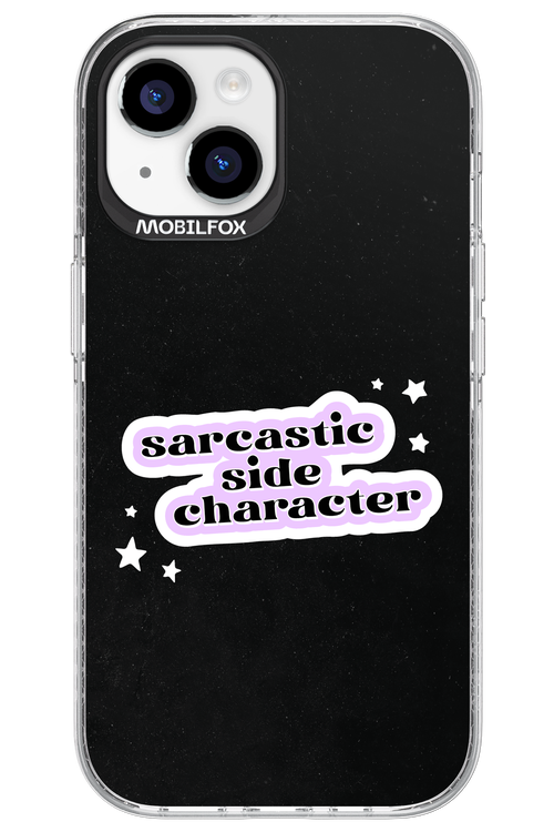 Sarcastic Black - Apple iPhone 15
