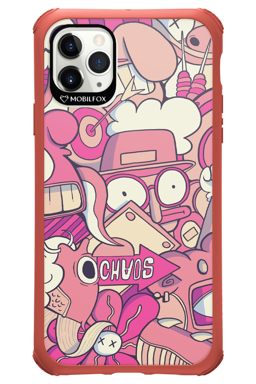 Coral Chaos - Apple iPhone 11 Pro Max